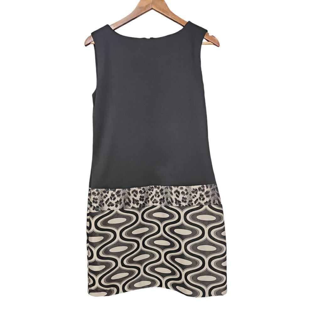 Muse Sleeveless Shift Dress Black Size 12